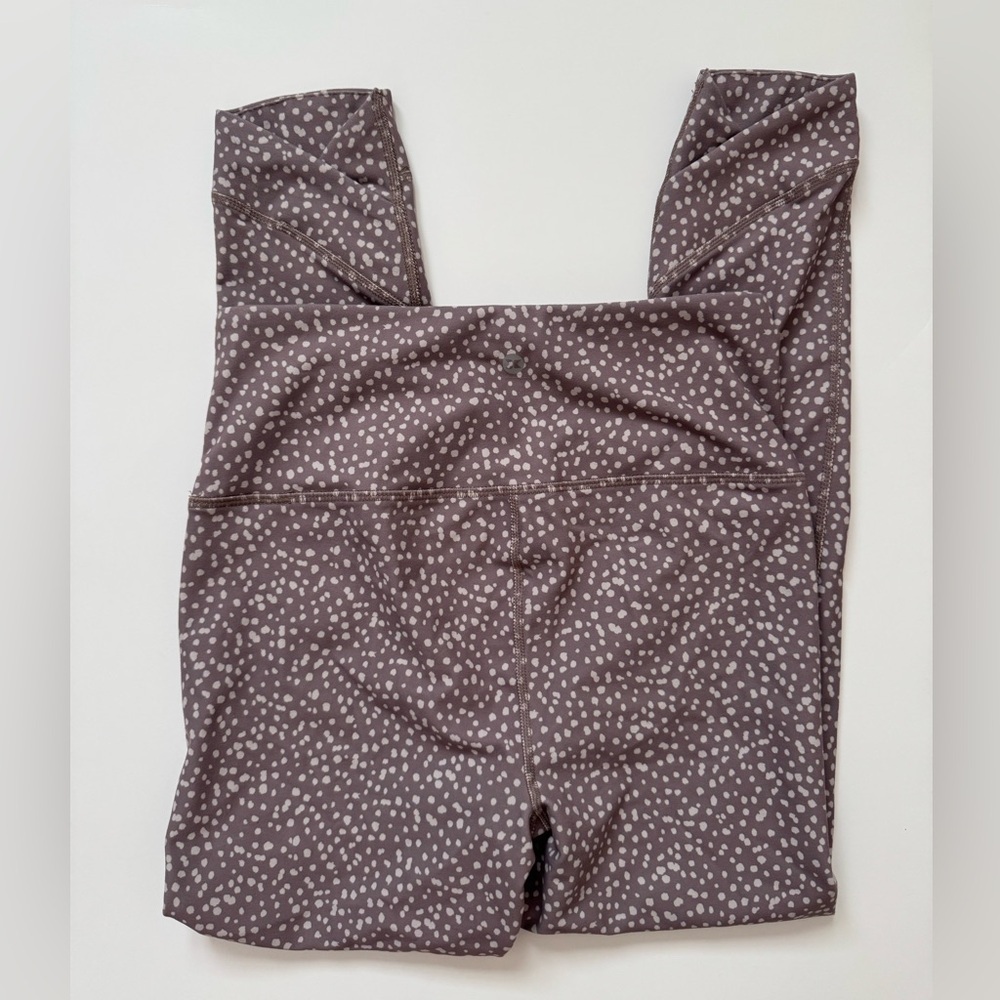 RBX Women's Leggings Size Small With Crossover Ankle Design and Polka Dot Print - Picture 5 of 6
